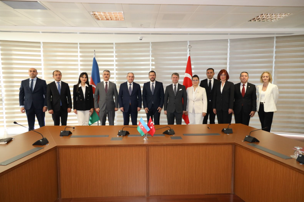 Tahir Budaqov Ankarada görüş keçirdi - Memorandum imzaladı (FOTOLAR)